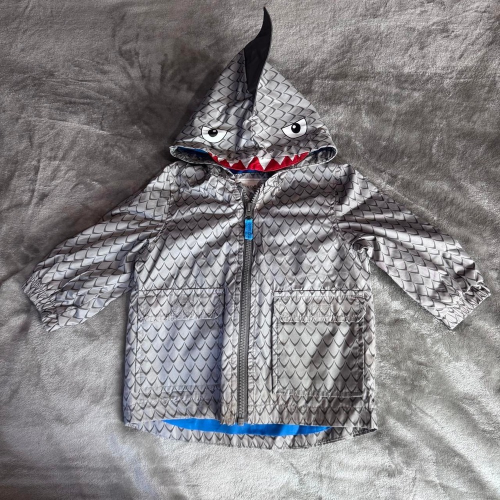 Carters Infant Shark head Rain Coat size 12 months